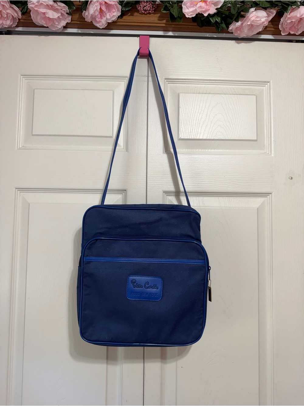 Pierre Cardin Royal Blue Messenger Crossbody Bag
